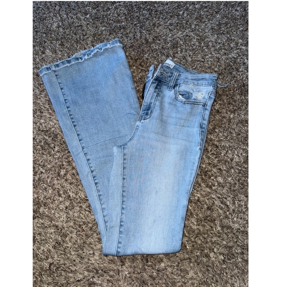 Classic Light Blue Boot Cut Jeans